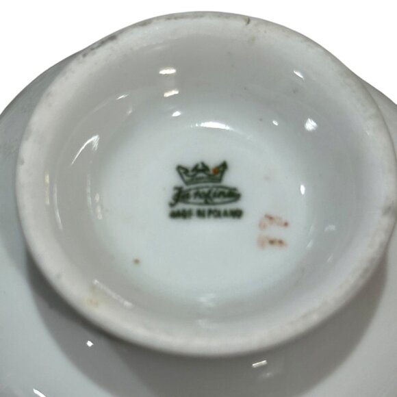 Jarolina Regency Tea Cups and Saucers Set of 4 Made in...